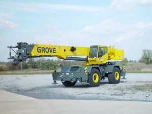 RT600E Crane